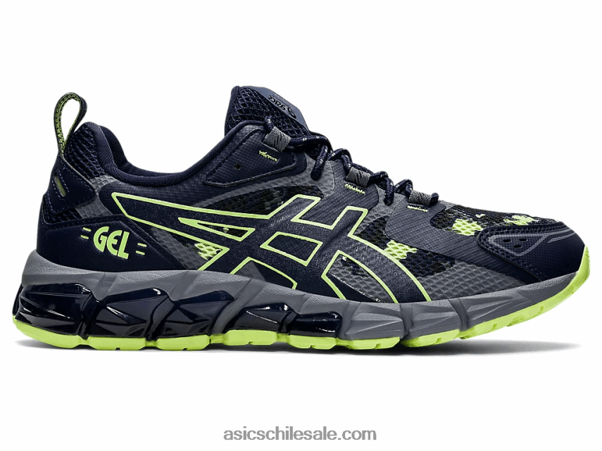 hombres Asics gel-quantum 180 R8N4461260 medianoche/verde lima