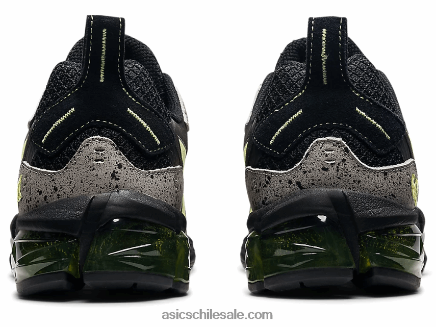 hombres Asics gel-quantum 180 R8N4461544 negro/amarillo brillante