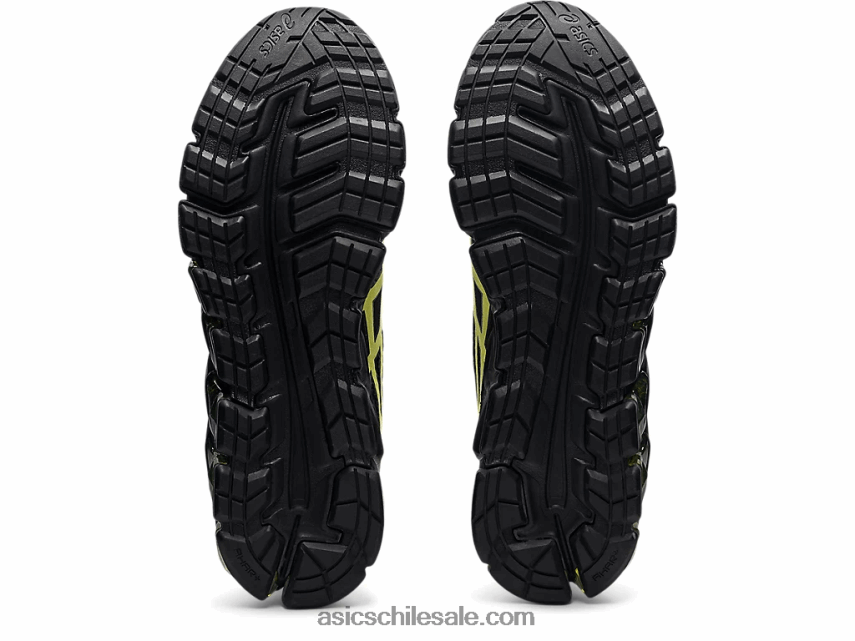 hombres Asics gel-quantum 180 R8N4461544 negro/amarillo brillante