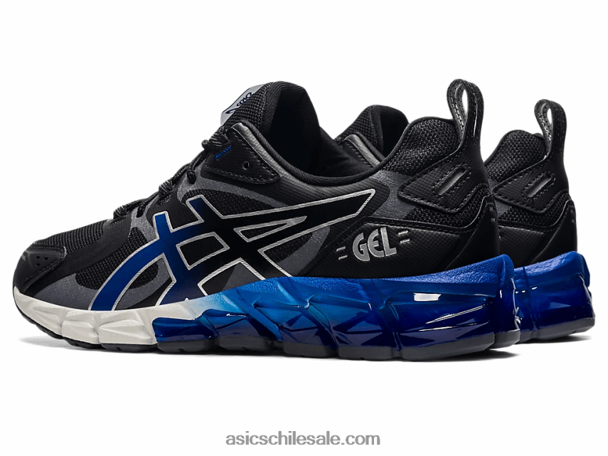 hombres Asics gel-quantum 180 R8N4461855 negro/azul mónaco