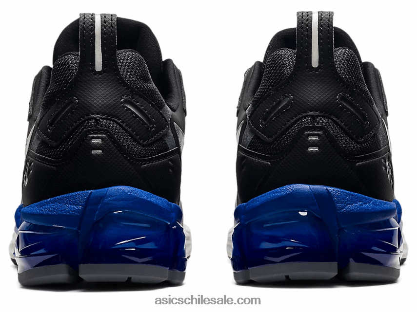 hombres Asics gel-quantum 180 R8N4461855 negro/azul mónaco