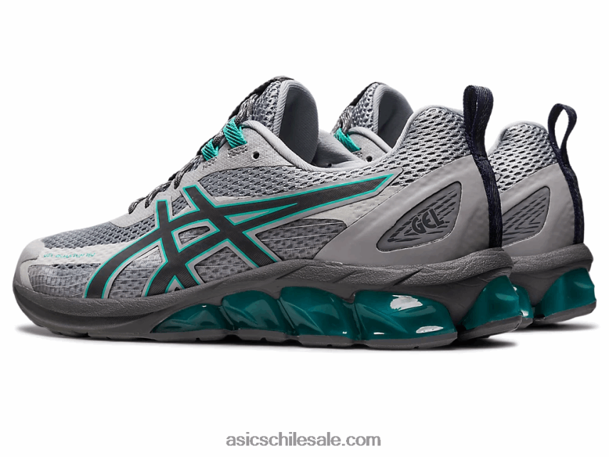 hombres Asics gel-quantum 180 vii R8N446114 gris glaciar/cascada