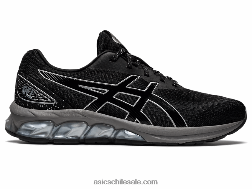 hombres Asics gel-quantum 180 vii R8N446941 negro/gris arcilla