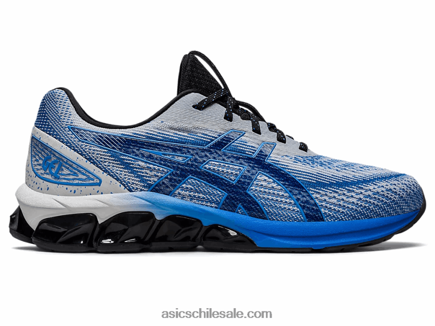 hombres Asics gel-quantum 180 vii R8N446951 costa azul/gris glaciar