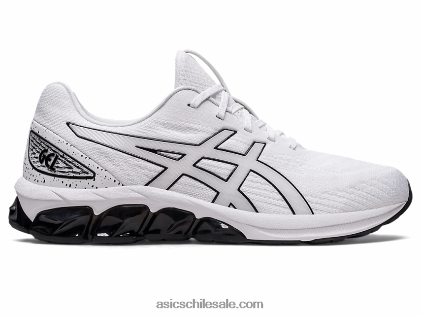 hombres Asics gel-quantum 180 vii R8N446952 blanco negro