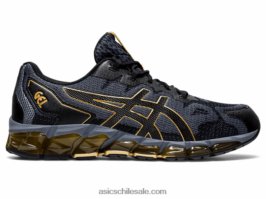 hombres Asics gel-quantum 360 6 R8N4462020 metrópolis/negro