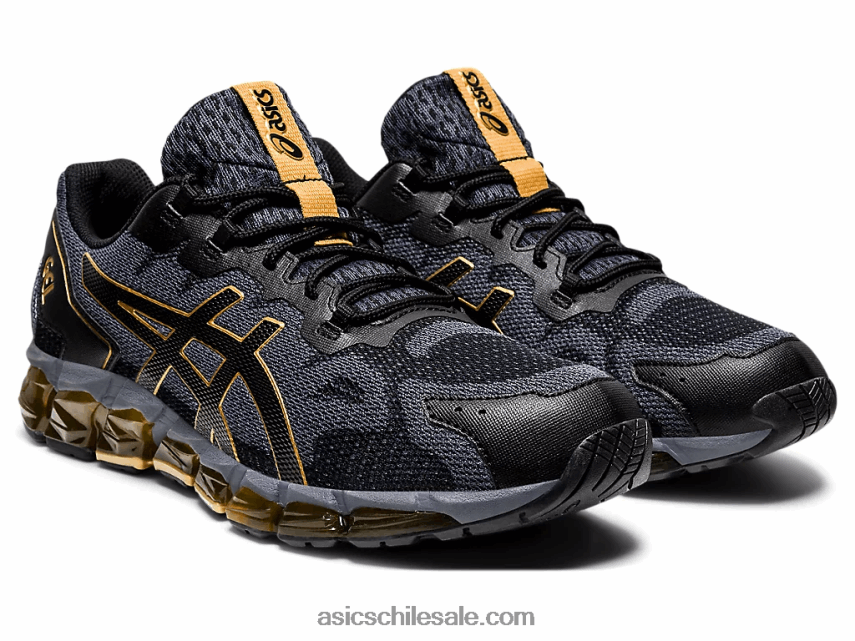 hombres Asics gel-quantum 360 6 R8N4462020 metrópolis/negro