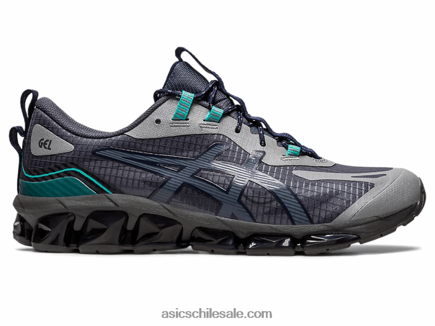 hombres Asics gel-quantum 360 vii R8N446113 gris portador/cascada