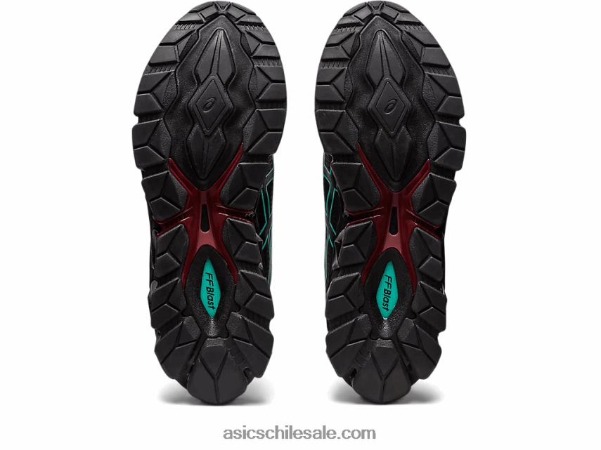 hombres Asics gel-quantum 360 vii R8N446306 negro/cascada