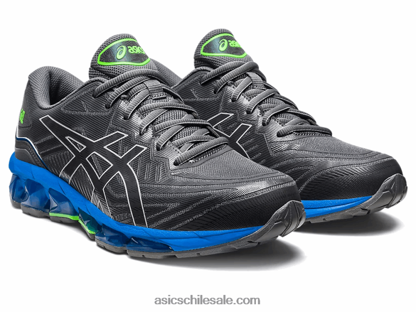hombres Asics gel-quantum 360 vii R8N44646 gris acero/gris oscuro
