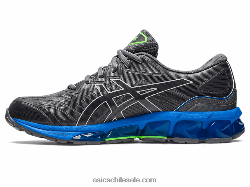 hombres Asics gel-quantum 360 vii R8N44646 gris acero/gris oscuro