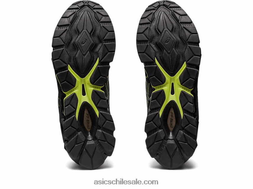 hombres Asics gel-quantum 360 vii R8N446623 negro/lima neón