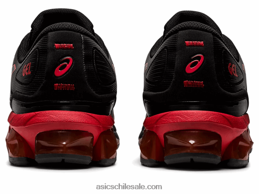 hombres Asics gel-quantum 360 vii R8N446729 alerta negra/roja