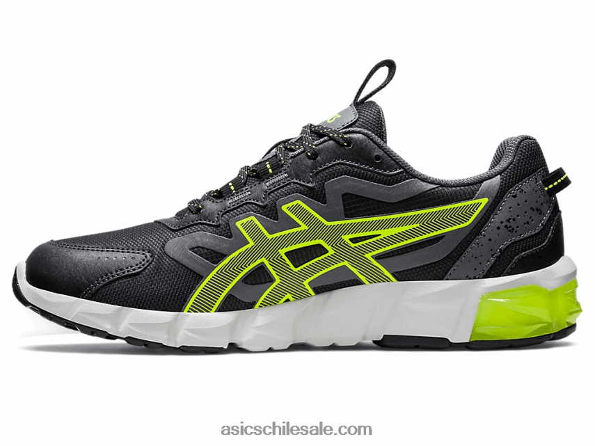 hombres Asics gel-quantum 90 R8N4461378 gris grafito/amarillo seguridad