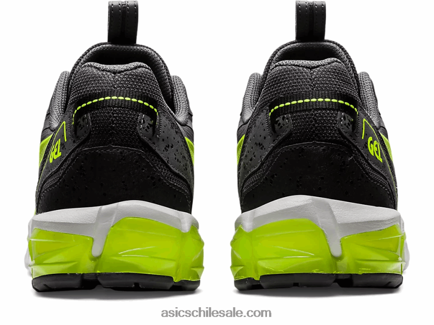 hombres Asics gel-quantum 90 R8N4461378 gris grafito/amarillo seguridad