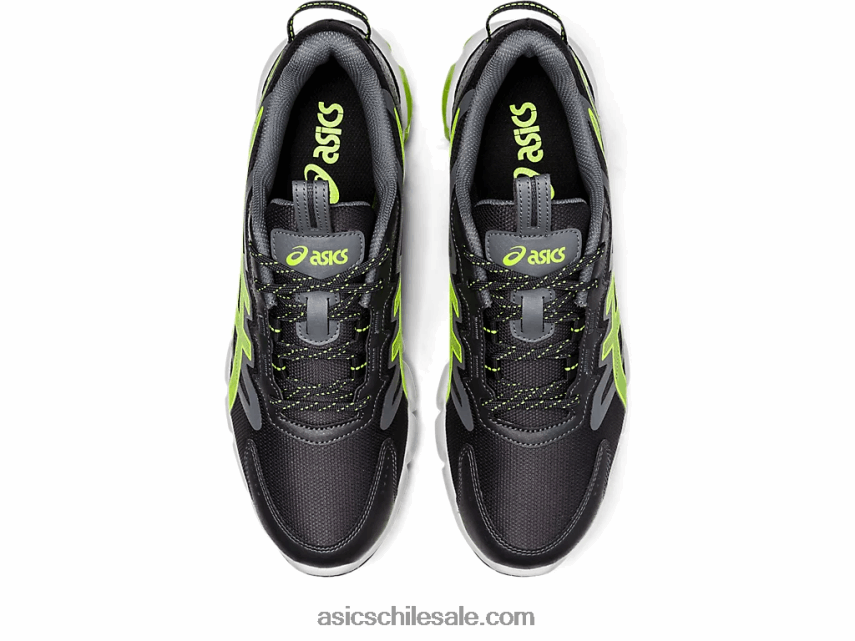 hombres Asics gel-quantum 90 R8N4461378 gris grafito/amarillo seguridad