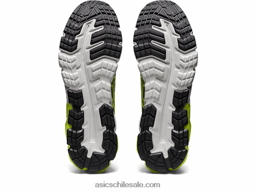 hombres Asics gel-quantum 90 R8N4461378 gris grafito/amarillo seguridad