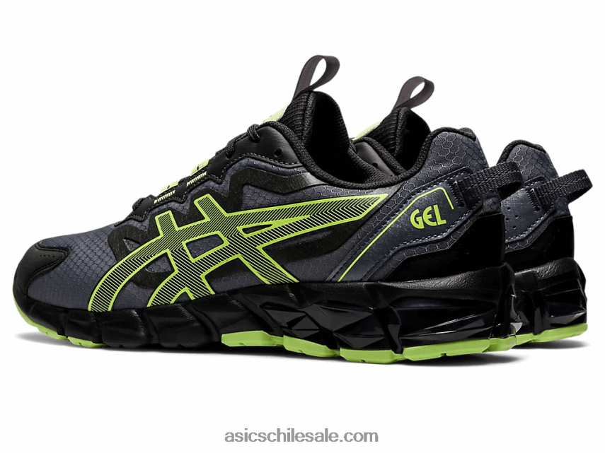 hombres Asics gel-quantum 90 R8N446801 metrópolis/verde lima