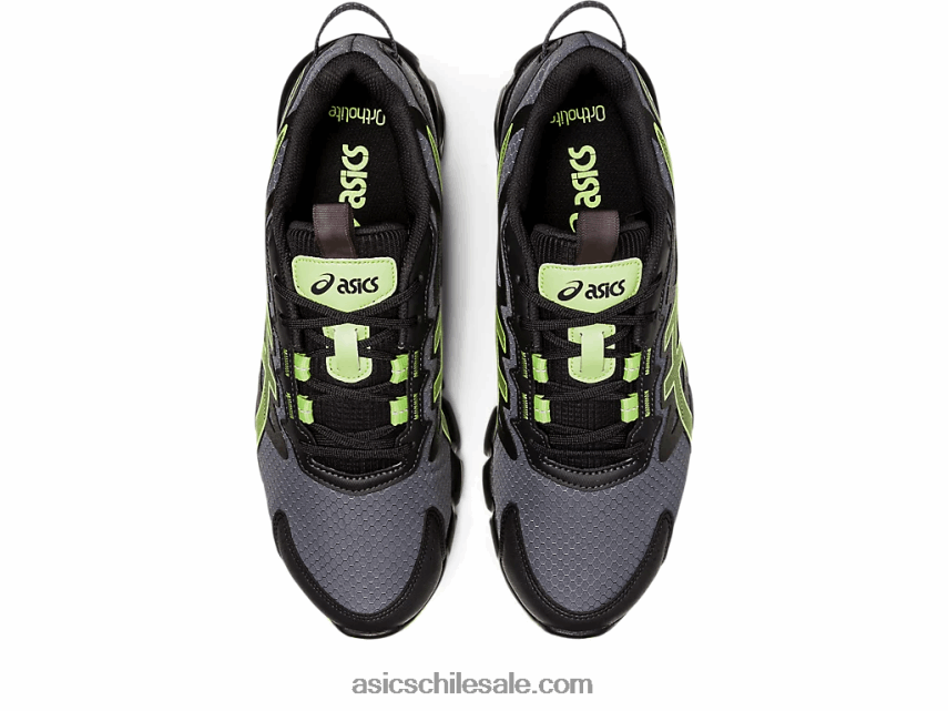 hombres Asics gel-quantum 90 R8N446801 metrópolis/verde lima