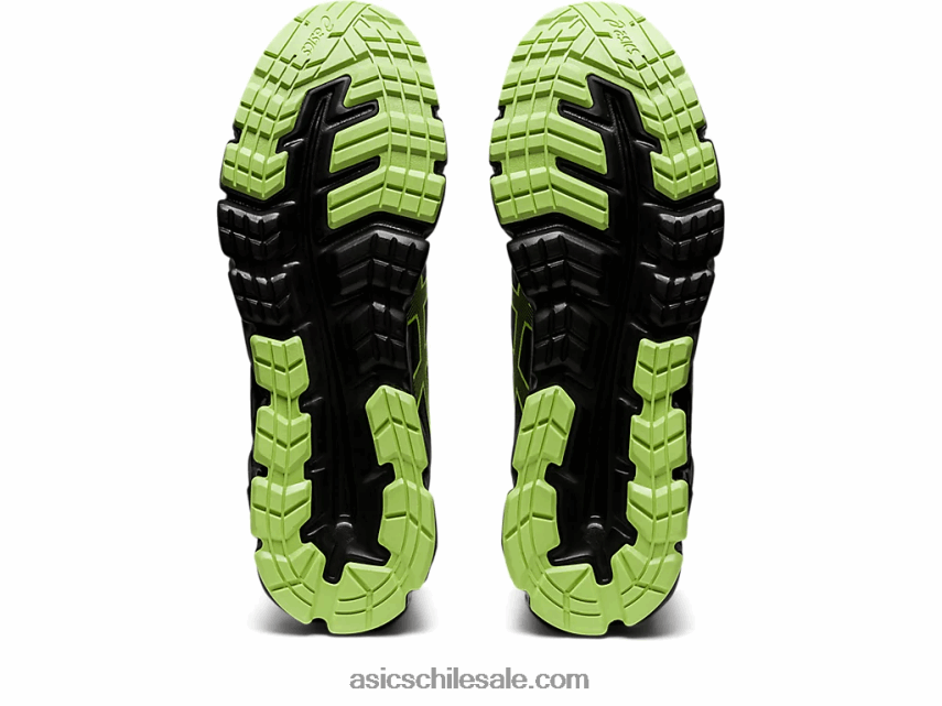 hombres Asics gel-quantum 90 R8N446801 metrópolis/verde lima