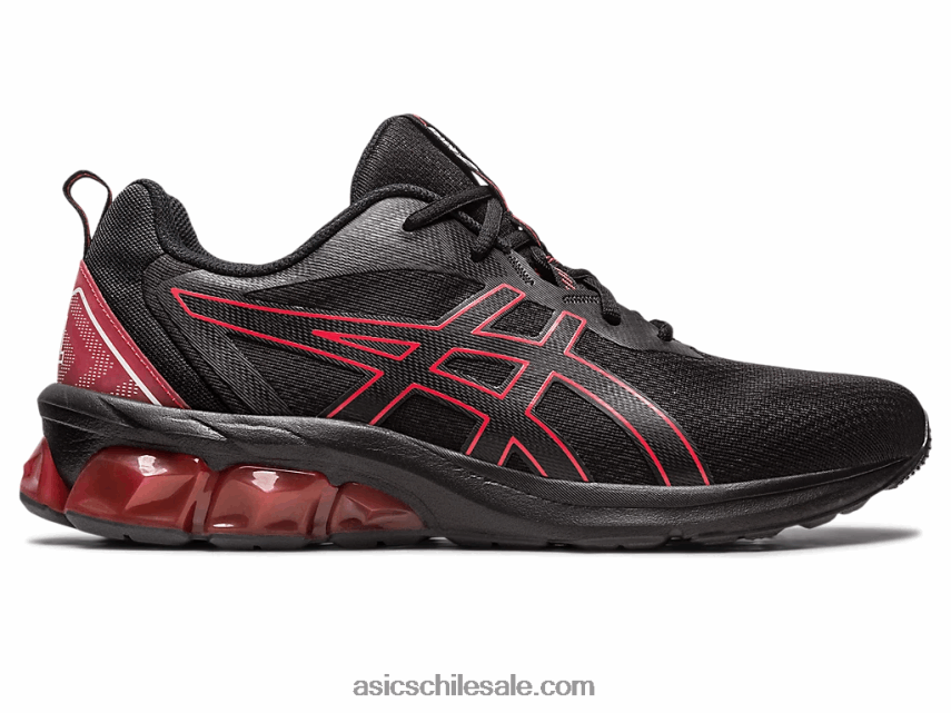 hombres Asics gel-quantum 90 iv R8N446105 negro/cayena