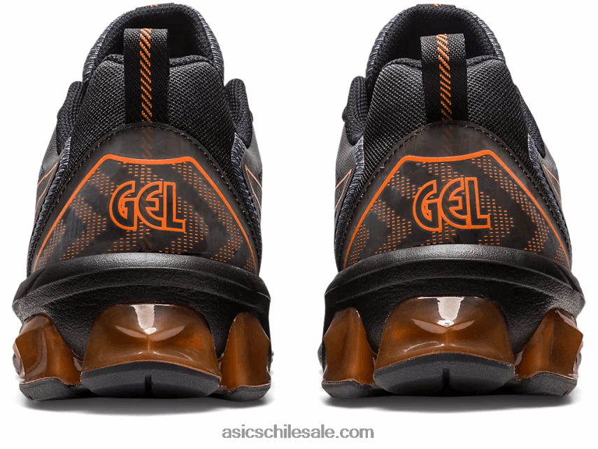 hombres Asics gel-quantum 90 iv R8N446128 gris acero/habanero