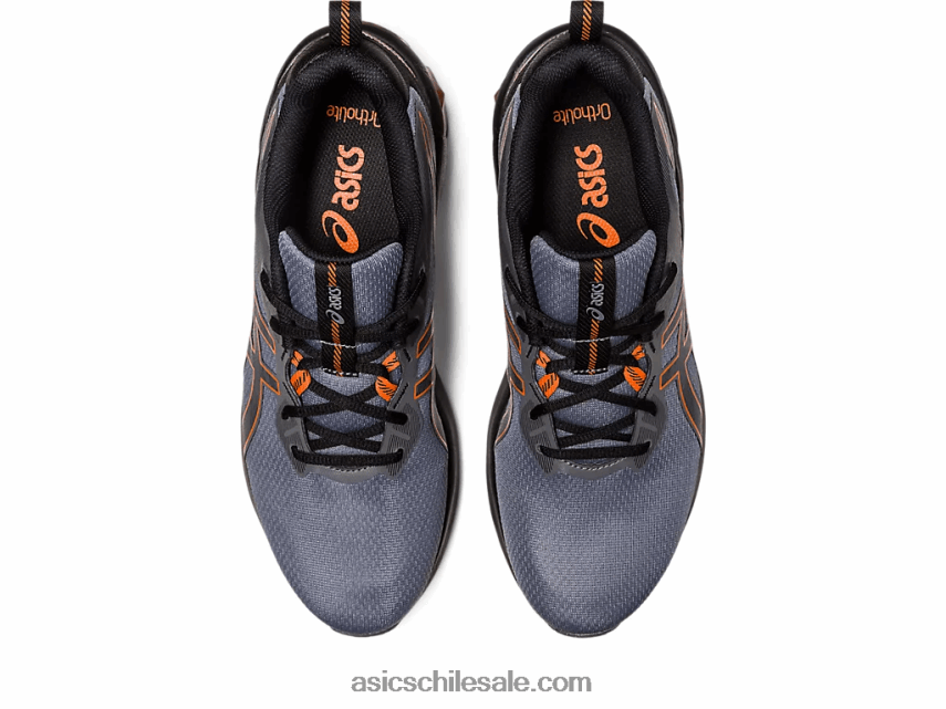 hombres Asics gel-quantum 90 iv R8N446128 gris acero/habanero