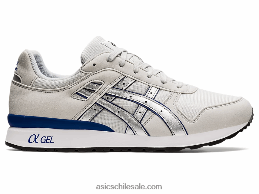 hombres Asics gt-ii R8N4461748 gris glaciar/azul