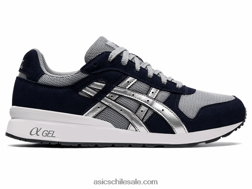 hombres Asics gt-ii R8N4461750 medianoche/plata pura