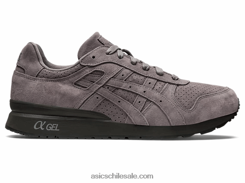 hombres Asics gt-ii R8N446741 gris arcilla/gris arcilla