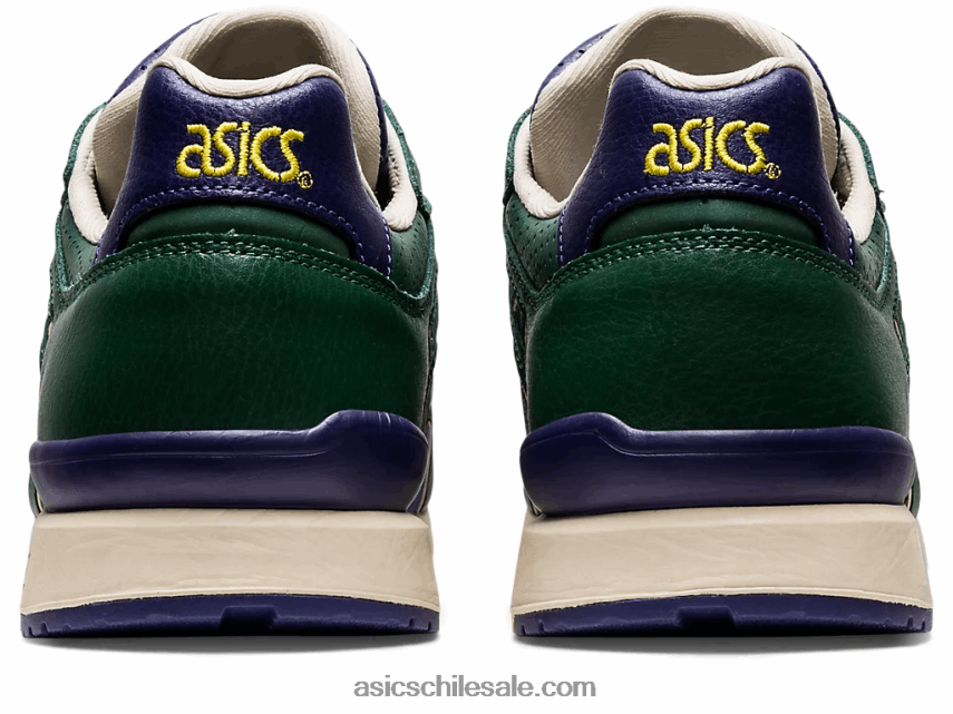 hombres Asics gt-ii R8N446777 morado mate/verde cazador