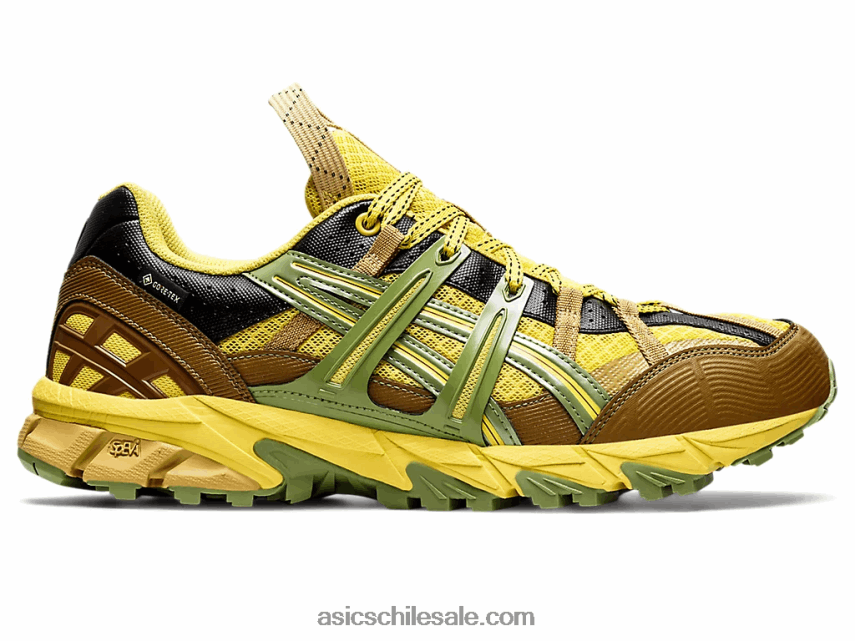 hombres Asics hs4-s gel-sonoma 15-50 gtx R8N4461227 brillo verde/epsom