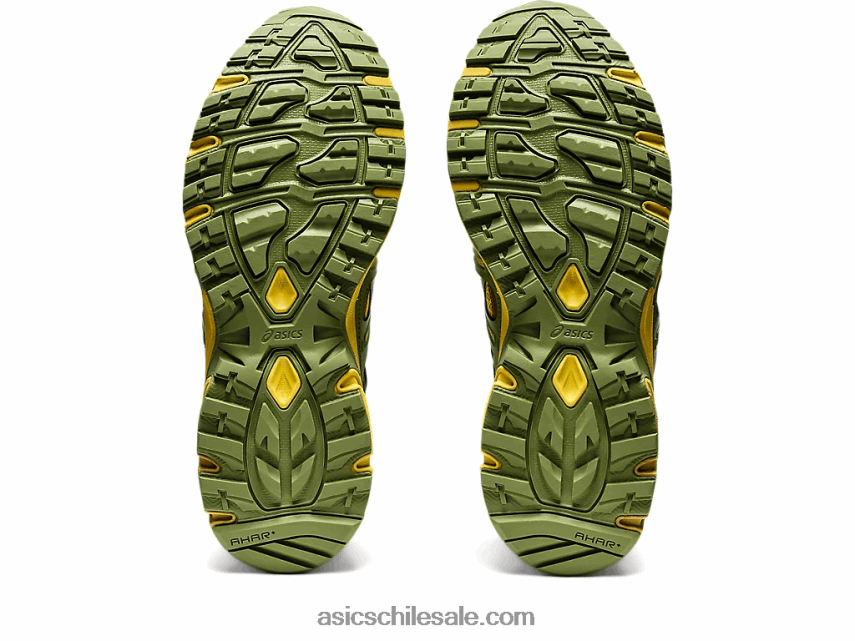 hombres Asics hs4-s gel-sonoma 15-50 gtx R8N4461227 brillo verde/epsom