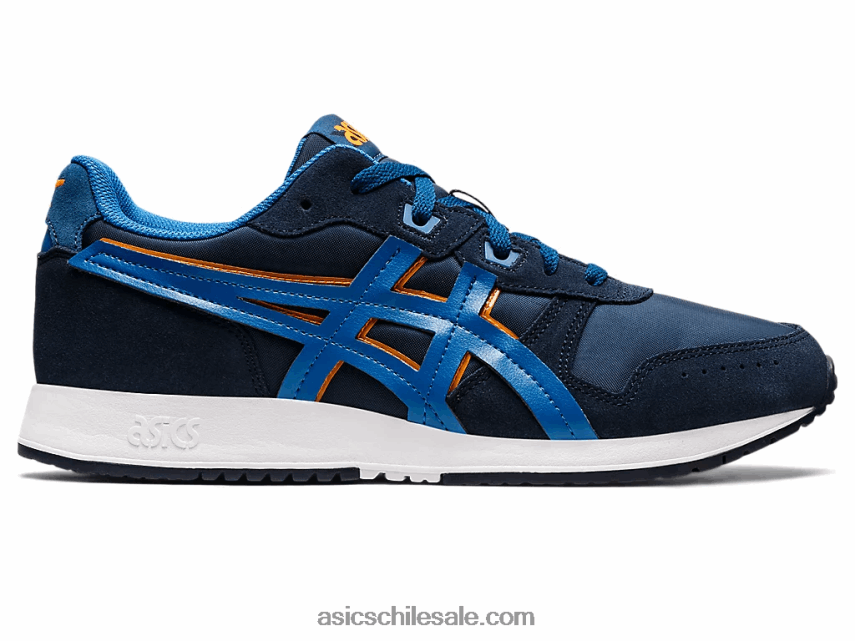 hombres Asics lyte clásico R8N4461328 unidad de azul francés/lago