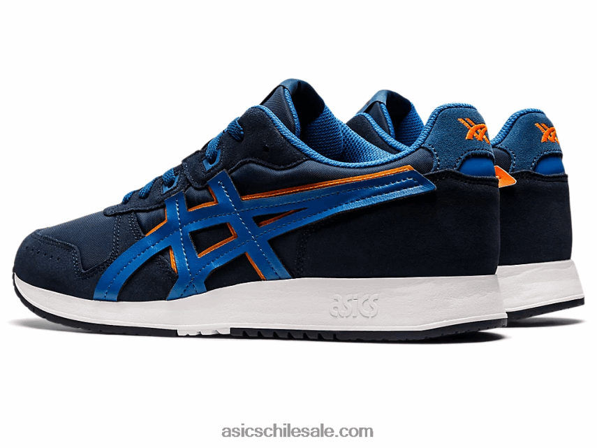 hombres Asics lyte clásico R8N4461328 unidad de azul francés/lago