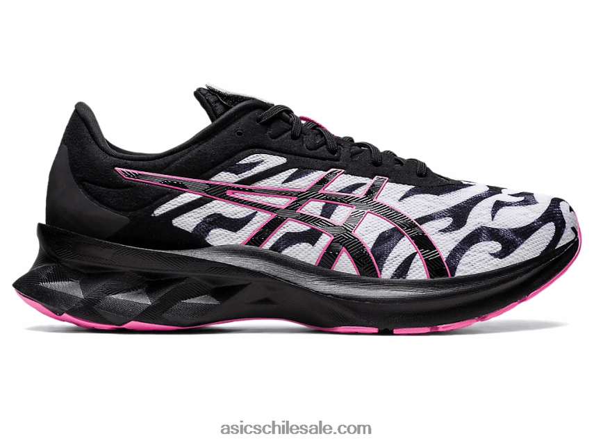 hombres Asics sps novablast R8N4461300 blanco negro