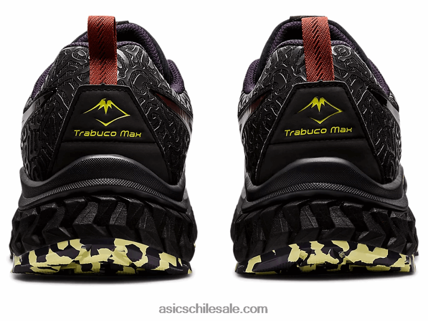 hombres Asics trabuco max R8N4461706 negro/cinabrio