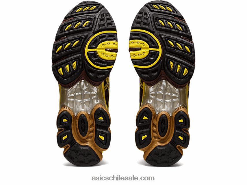 hombres Asics ub3-s gel-nimbus 9 R8N4461252 ron pasas/brillo verde