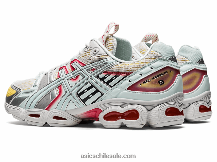 hombres Asics ub5-s gel-nimbus 9 R8N446900 gris glaciar/mar relajante