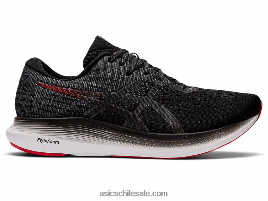 hombres Asics Evoride 2 R8N4461781 negro/rojo eléctrico