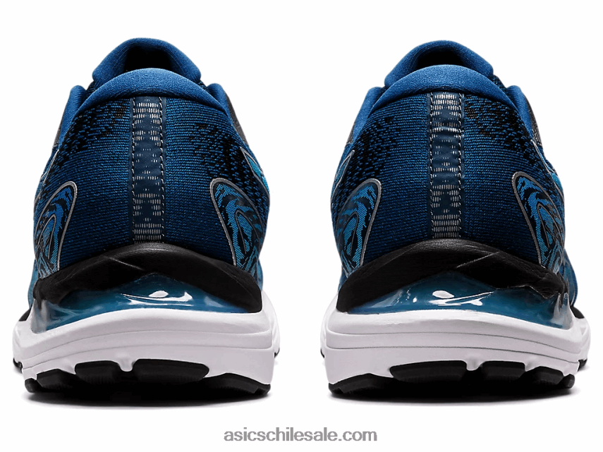 hombres Asics cúmulo de gel 23 R8N4461370 azul mako/plata pura