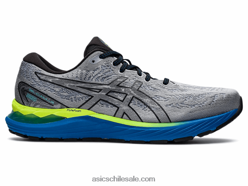 hombres Asics cúmulo de gel 23 R8N4461588 yeso/negro