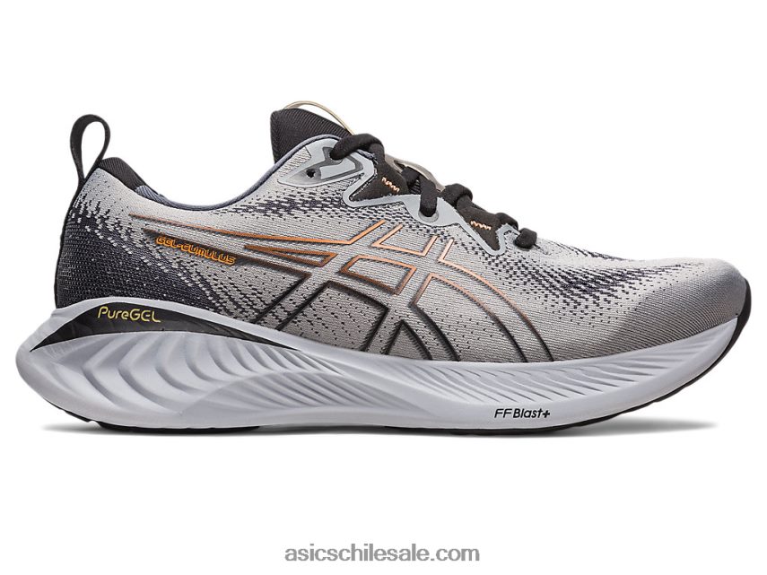 hombres Asics cúmulo de gel 25 R8N4463 yeso/durazno