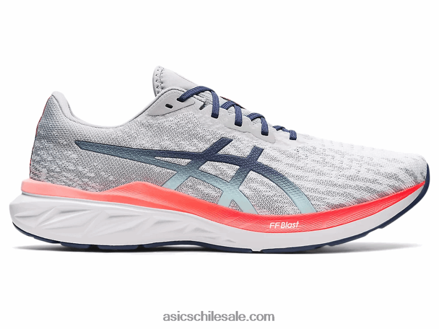 hombres Asics dinablasto 2 R8N4461441 gris glaciar/azul trueno