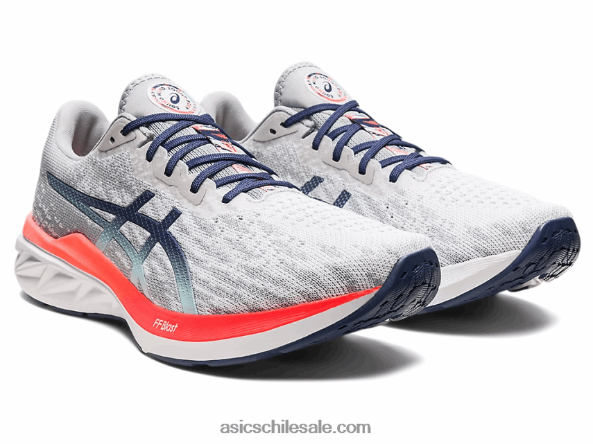 hombres Asics dinablasto 2 R8N4461441 gris glaciar/azul trueno