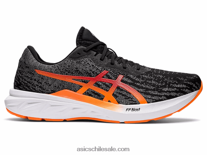 hombres Asics dinablasto 2 R8N4461486 negro/naranja impactante