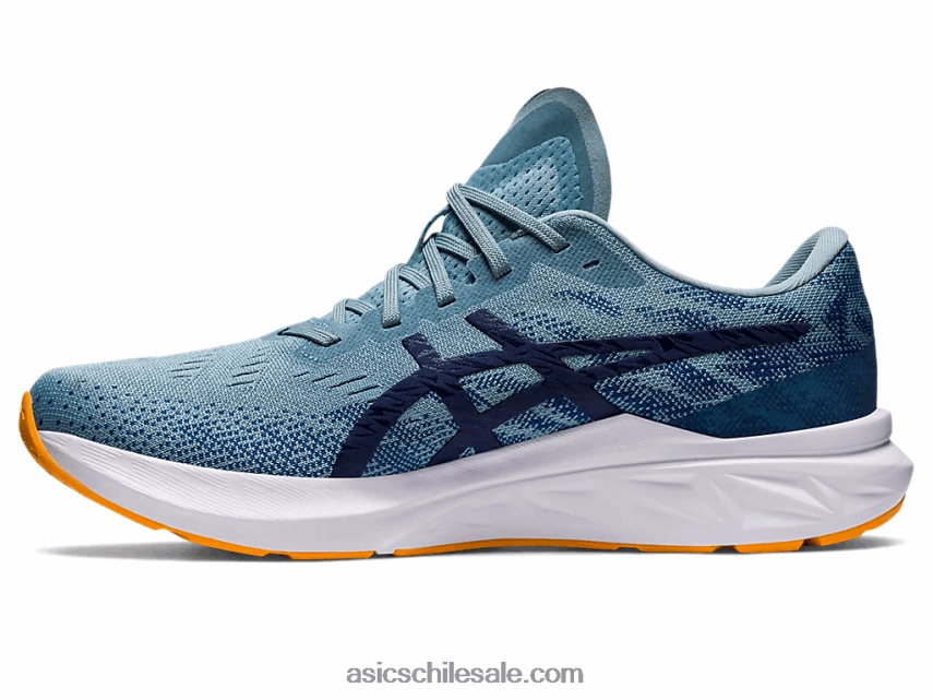 hombres Asics dinablasto 3 R8N446799 acero ligero/océano profundo