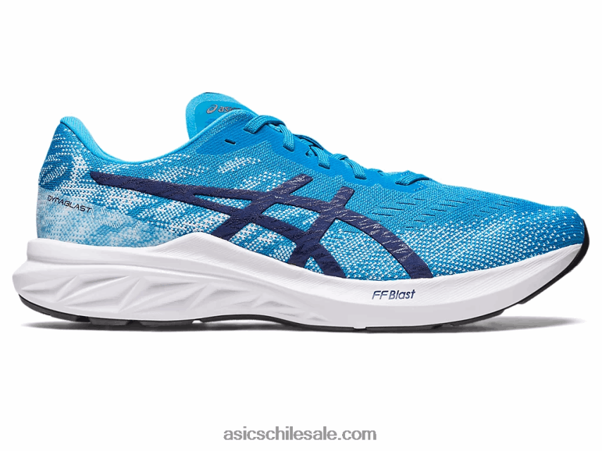 hombres Asics dinablasto 3 R8N44688 azul isla/azul índigo