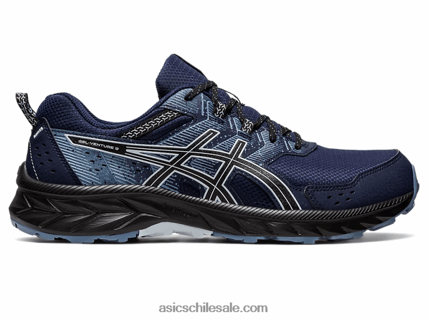 hombres Asics empresa de gel 9 R8N44690 cielo de medianoche