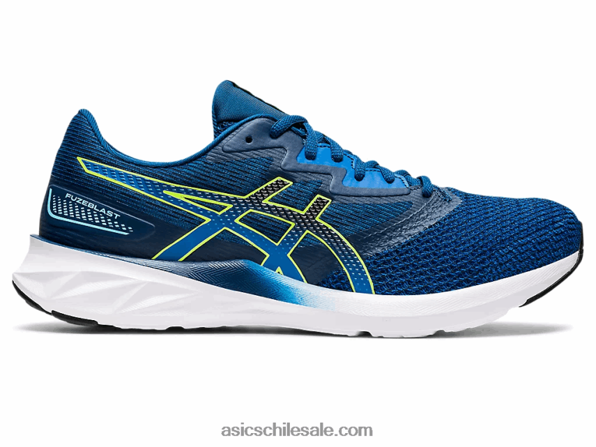 hombres Asics espoleta R8N4461579 unidad de lago/peligro verde